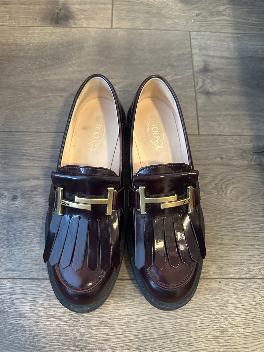 Tod's Loafers - Burgundy